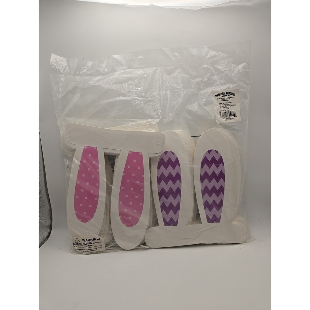 Bulk Paper Easter Bunny Ears 144‎ Pieces